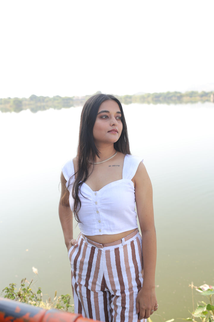 Spotlight Top- White