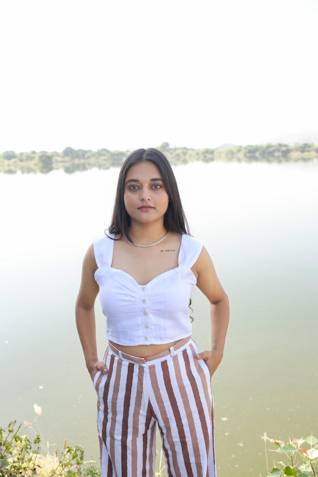 Spotlight Top- White