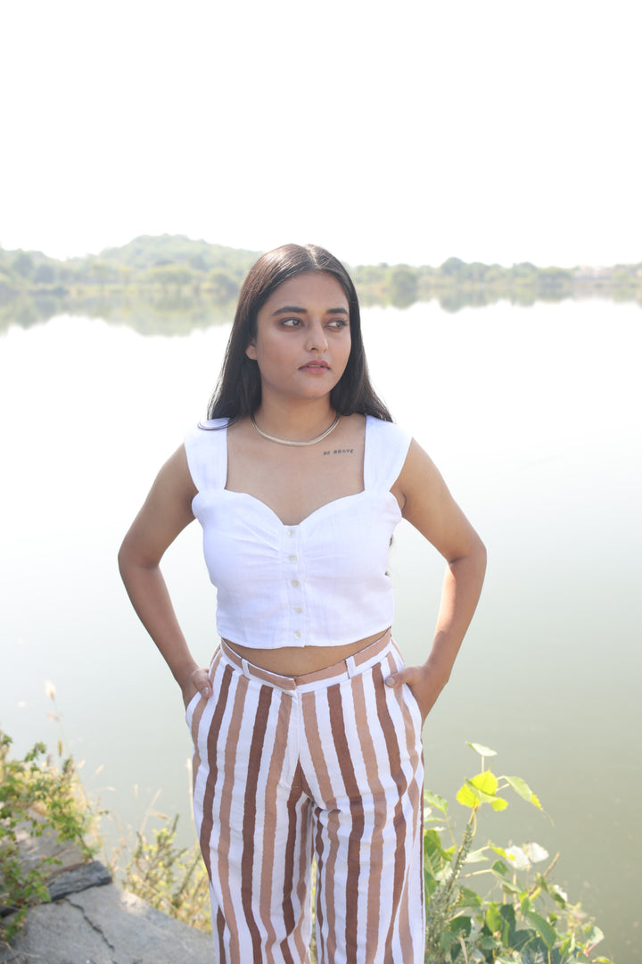 Spotlight Top- White