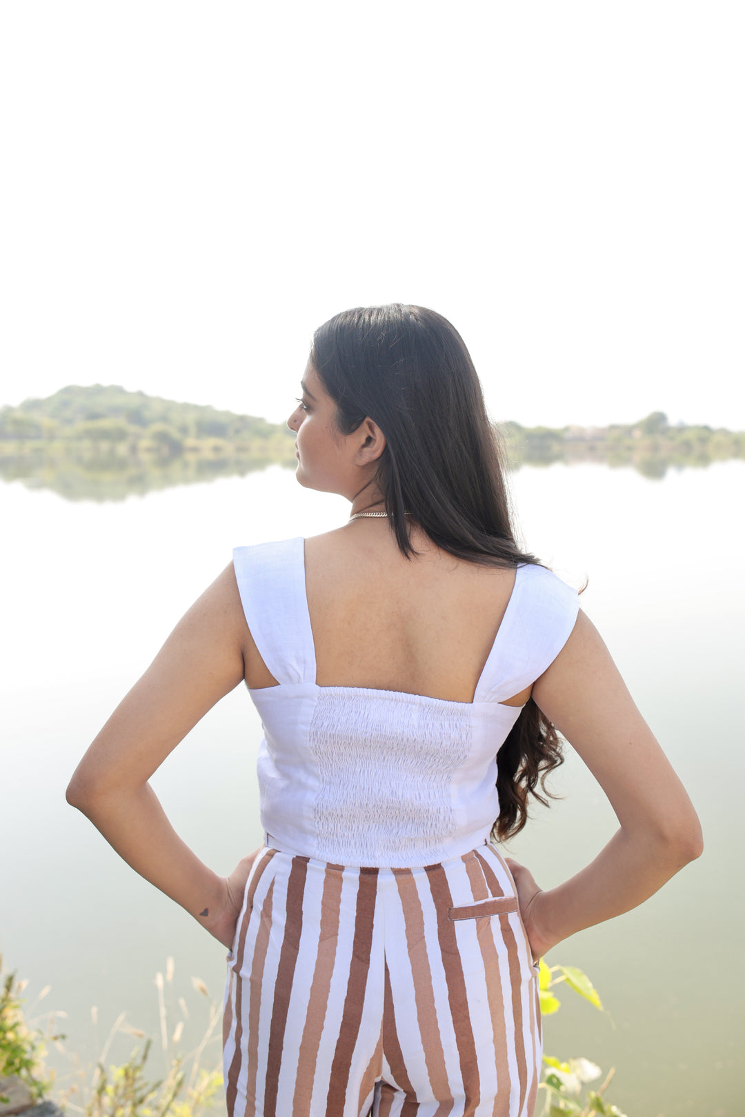 Spotlight Top- White