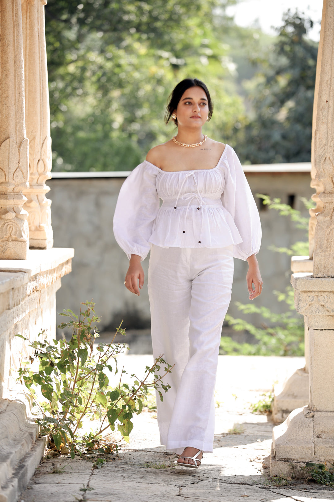 Mehr Top - White