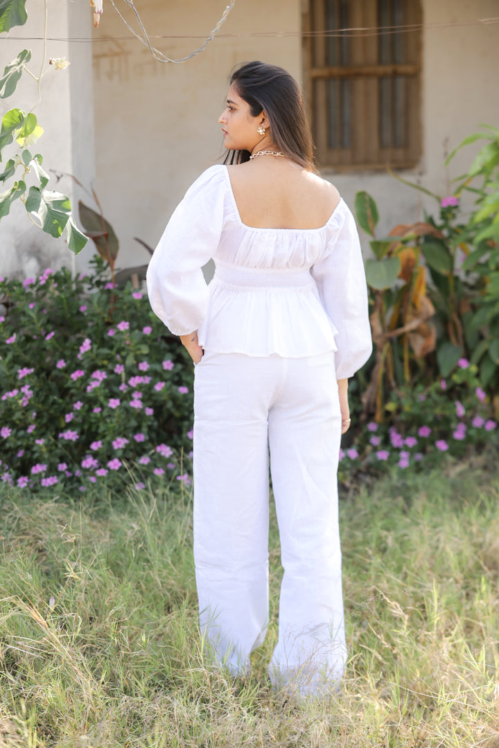 Samor Pants - White
