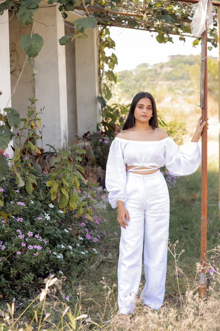 Samor Pants - White