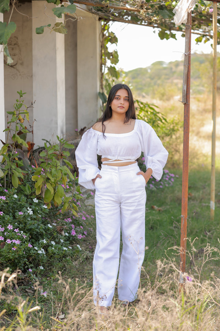 Samor Pants - White
