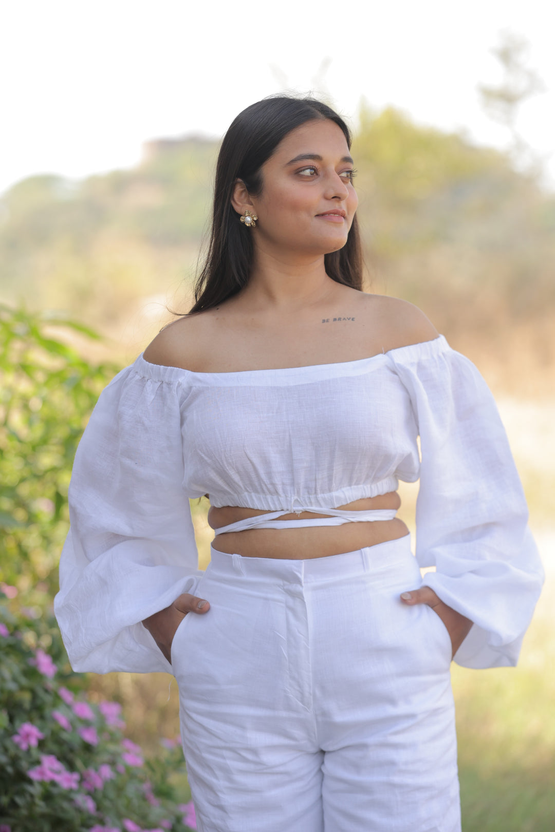 Samor Pants - White