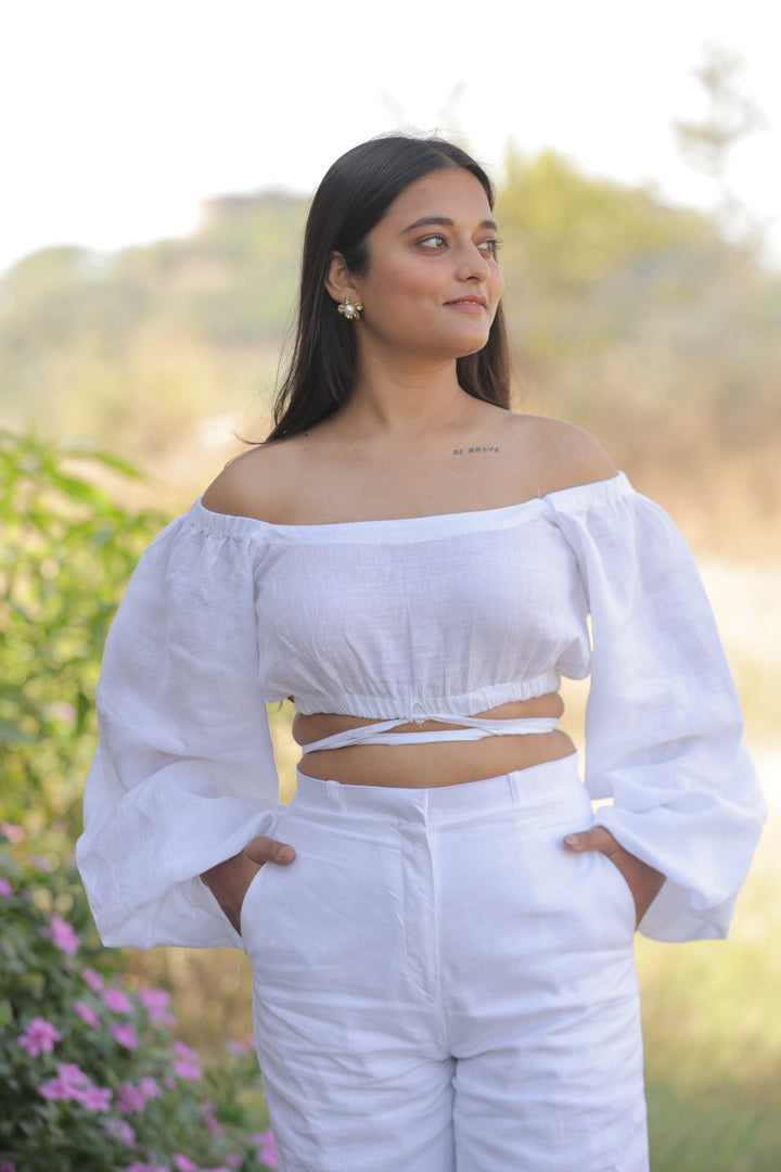 Samor Pants - White