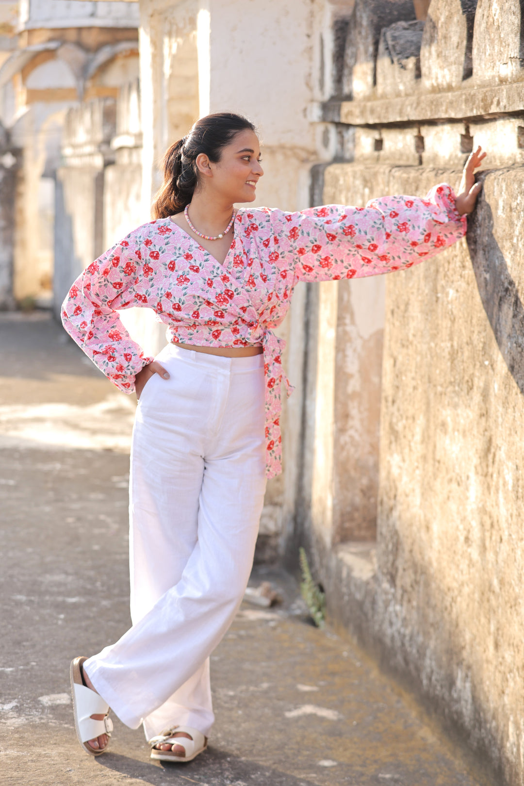 Samor Pants - White