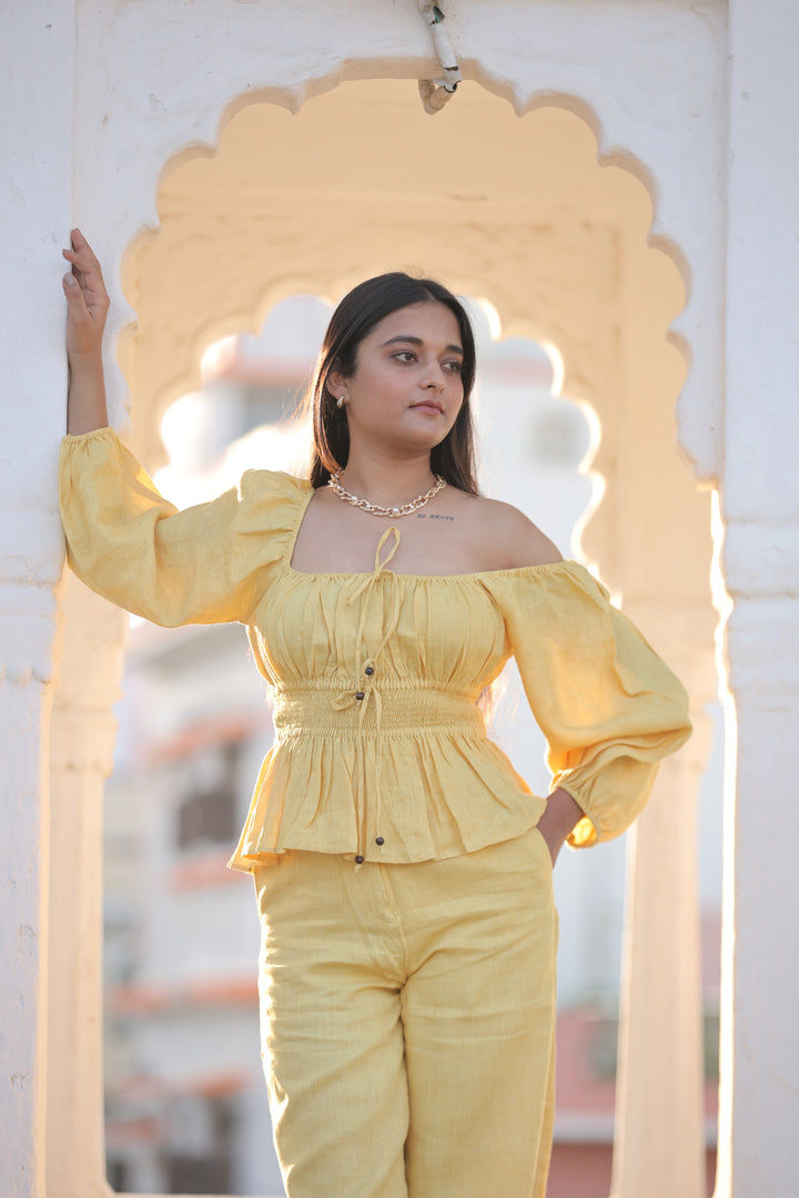Mehr Top - Yellow