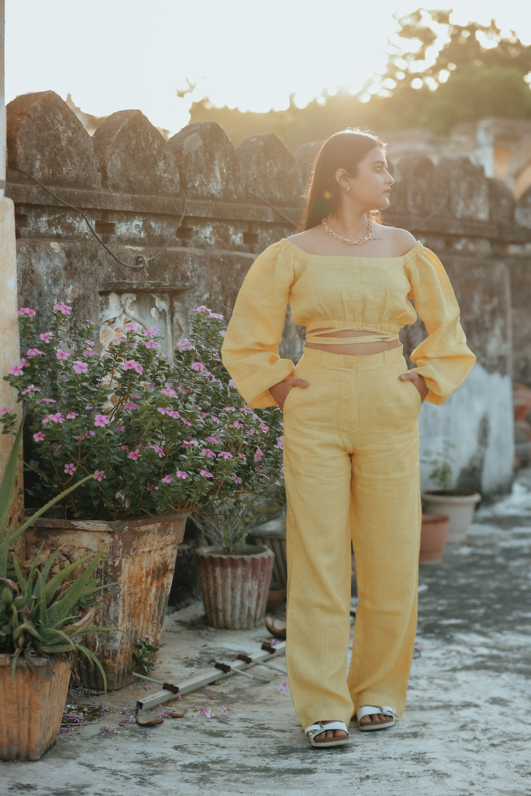 Samor Pants - Yellow