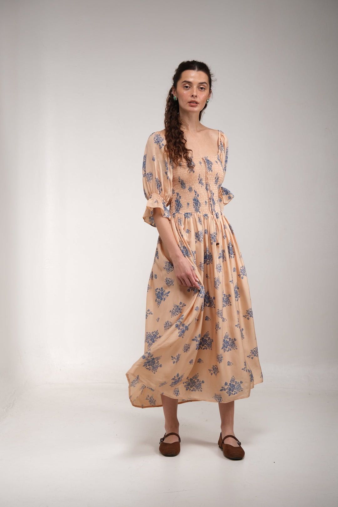 Bianca Midi - Brown Butta