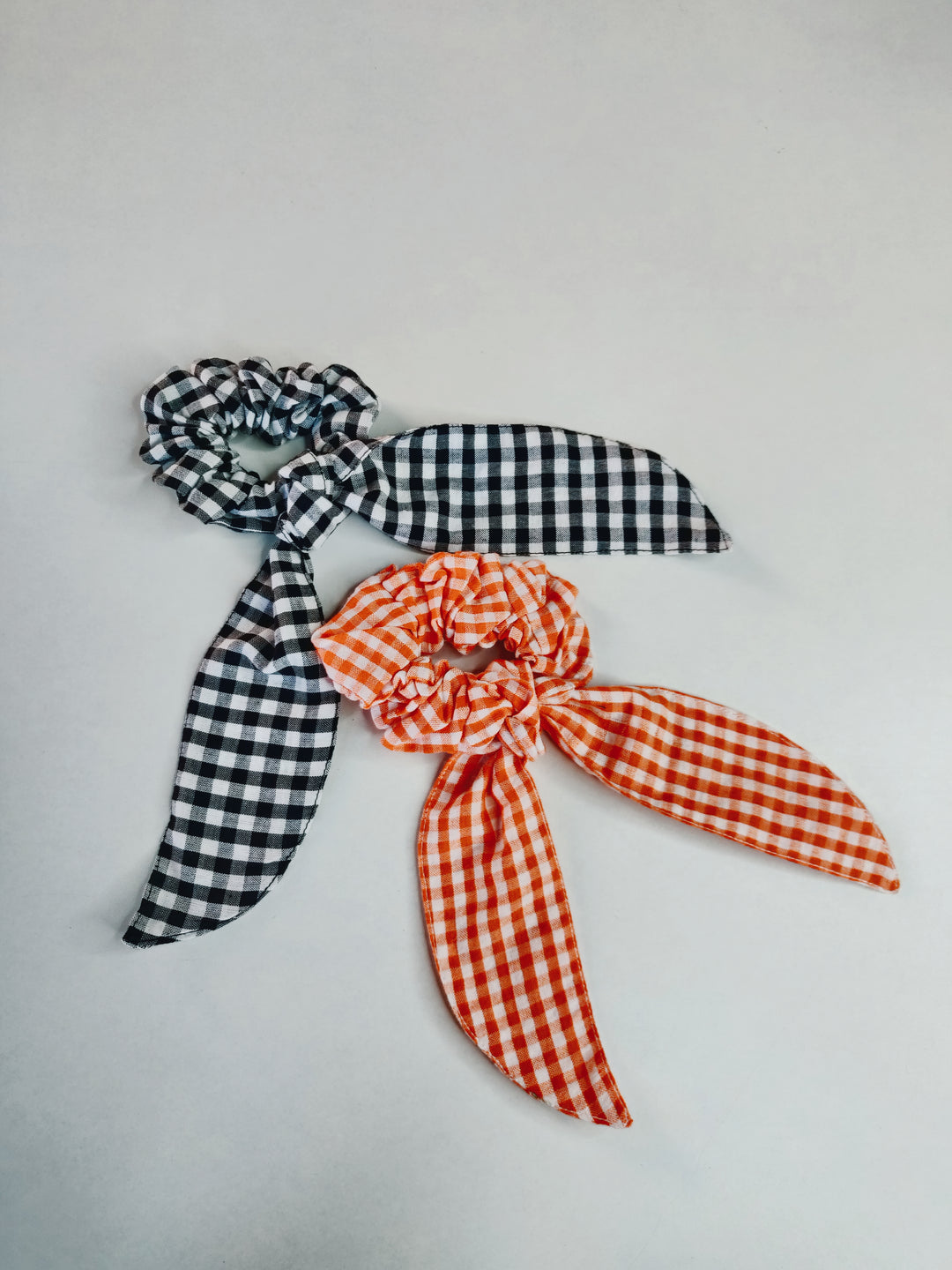Gingham Scrunchie