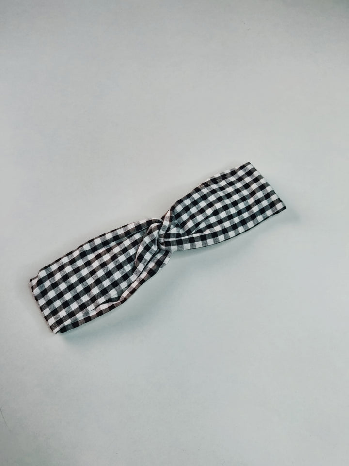 Gingham Hairband