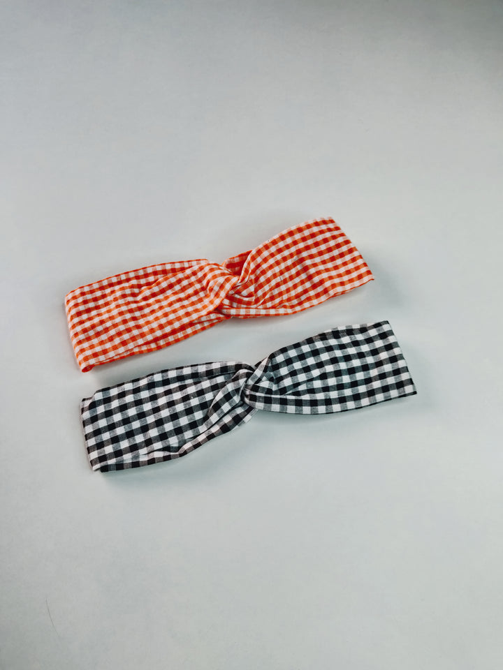 Gingham Hairband