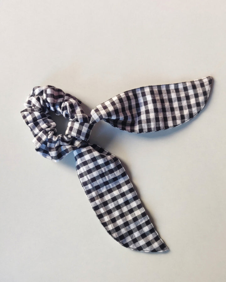 Gingham Scrunchie